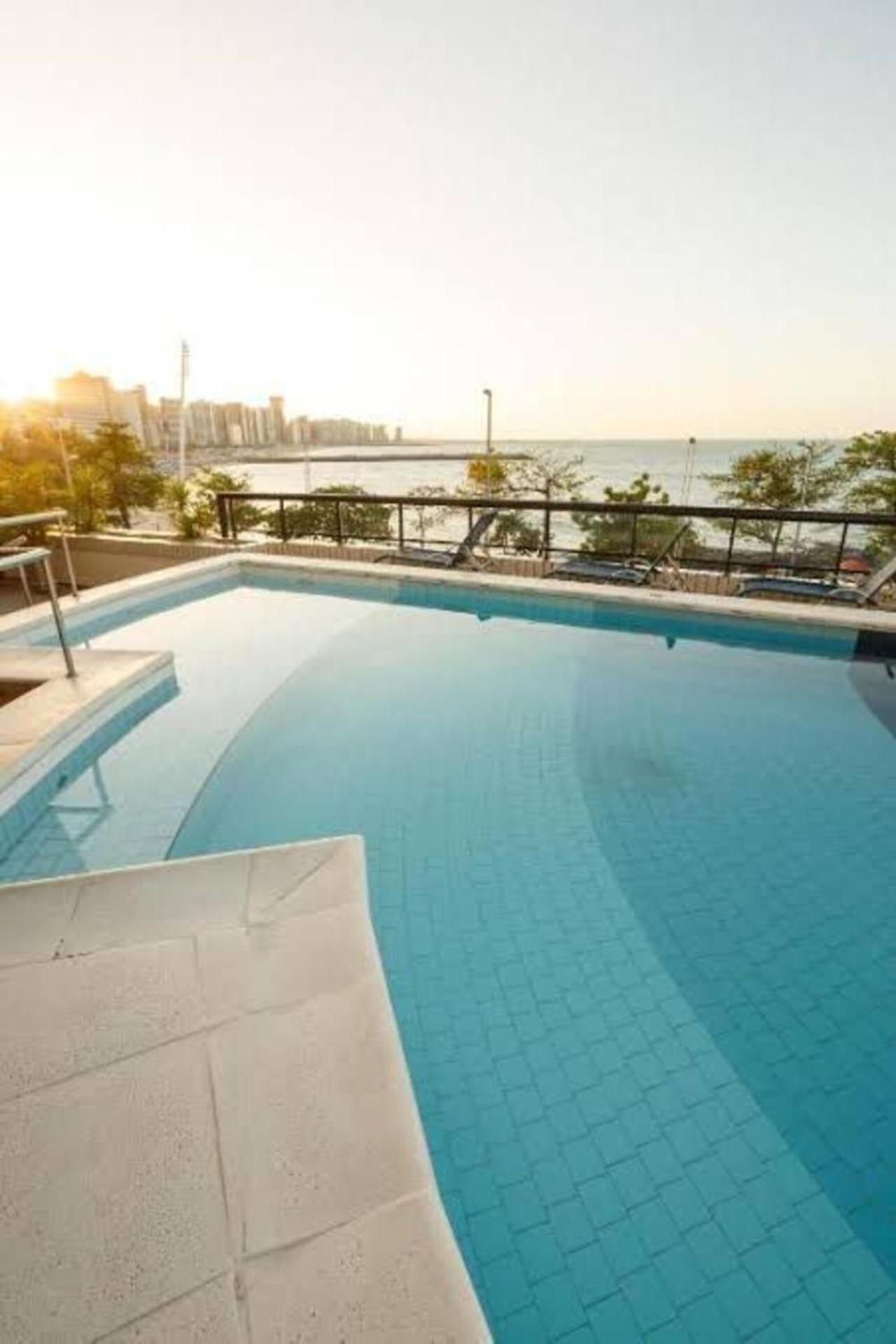 Flat Particular Em Blue Tree Towers Beira Mar Fortaleza Exterior foto